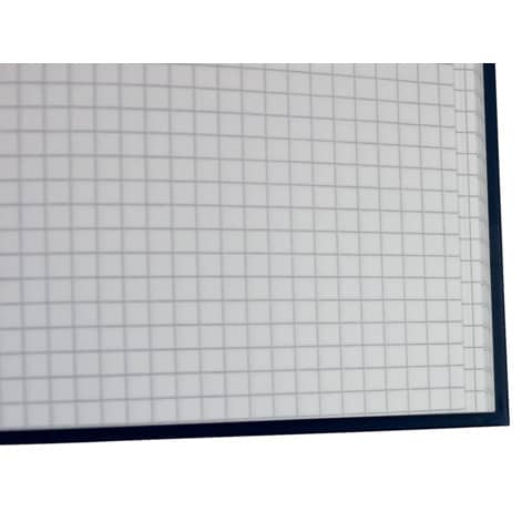 Quaderno Donau A5 - 96 ff 70 g/m² a quadretti - copertina blu - 330327020